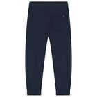Boys Navy Blue Logo Tracksuit, 1, hi-res