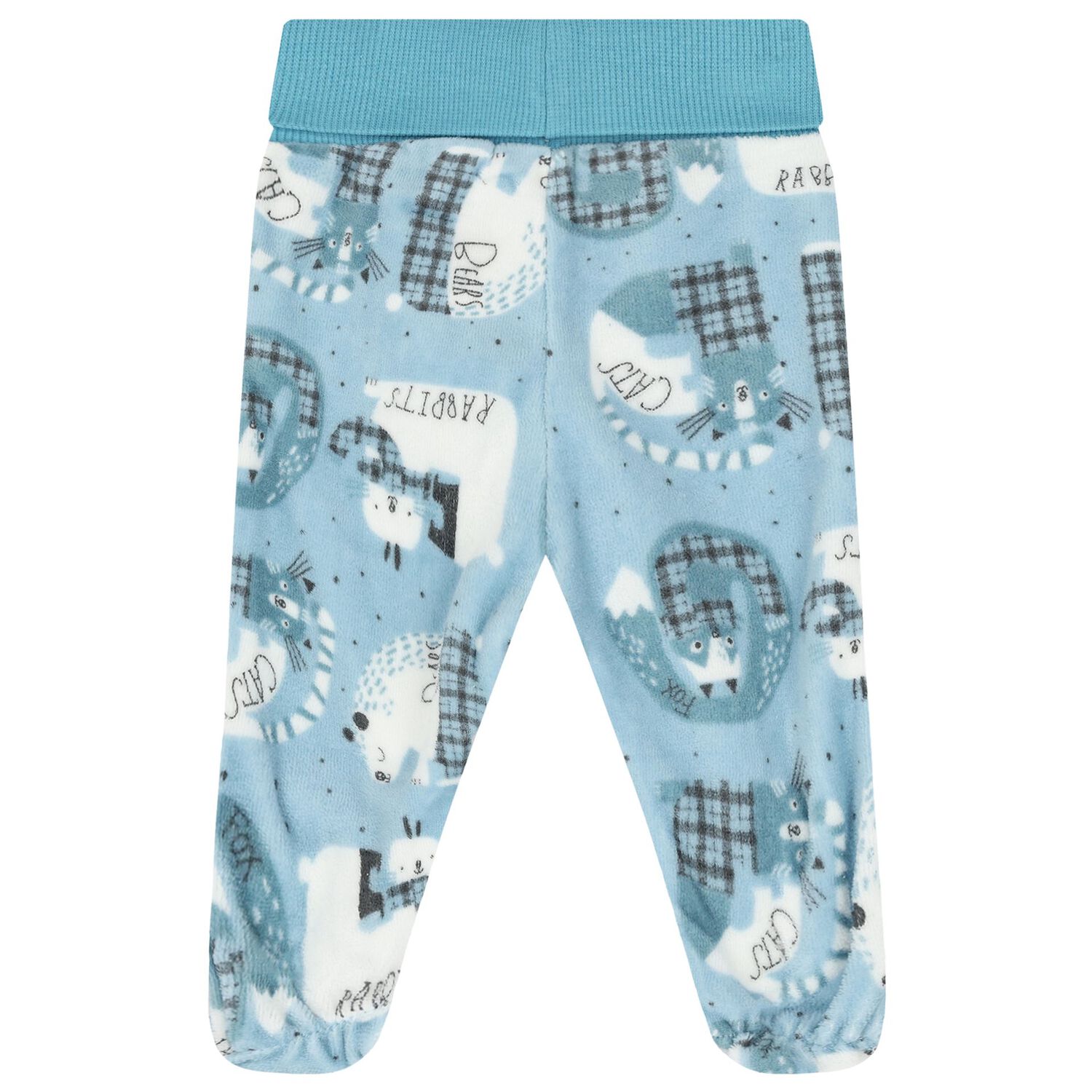 Baby Boys Ivory & Blue Trousers Set, 2, hi-res image number null