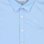 Boys Blue Logo Shirt, 1, hi-res