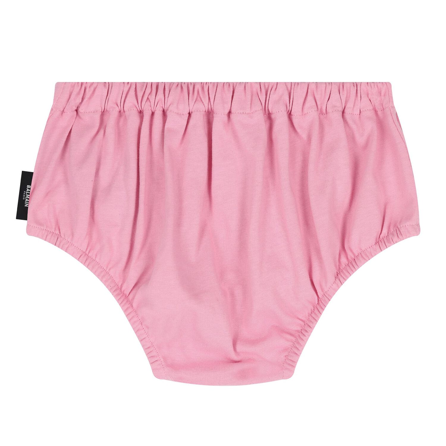 Baby Girls Pink & White Logo Dress Set, 1, hi-res