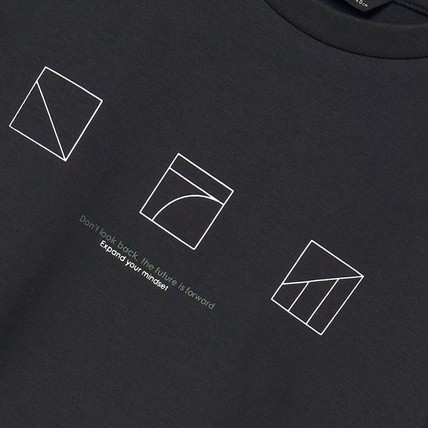 Boys Grey Cotton Logo T-Shirt, 1, hi-res image number null