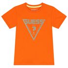 Bright Orange Logo T-Shirt, 1, hi-res