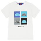 Boys White Logo T-Shirt, 1, hi-res