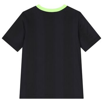 Black Trefoil Logo T-Shirt