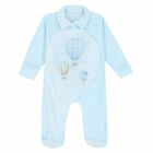 Baby Boys Blue Babygrow, 1, hi-res