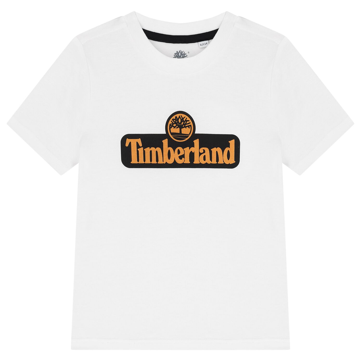 Boys White Logo T-Shirt, 3, hi-res image number null