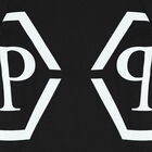 Boys Black Logo T-Shirt, 3, hi-res