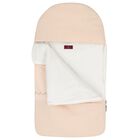 مدس بالشعار للبنات بشكل تيدى بير باللون الوردى والبيج , 3, hi-res