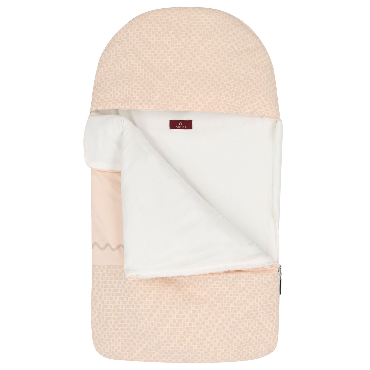 مدس بالشعار للبنات بشكل تيدى بير باللون الوردى والبيج , 3, hi-res