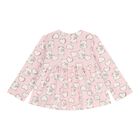 طقم رياضي للبنات باللون الأبيض والوردي ( 3 قطع ) , 1, hi-res