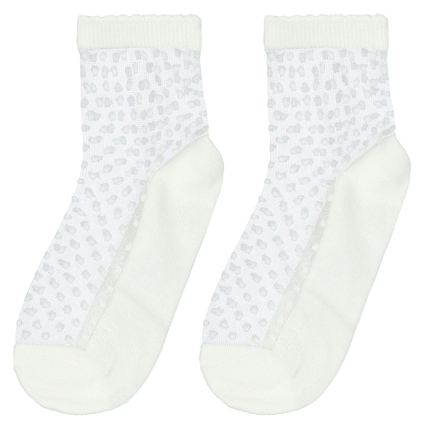 Girls Ivory Socks, 1, hi-res image number null