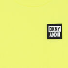 فستان بالشعار باللون الأصفر , 1, hi-res