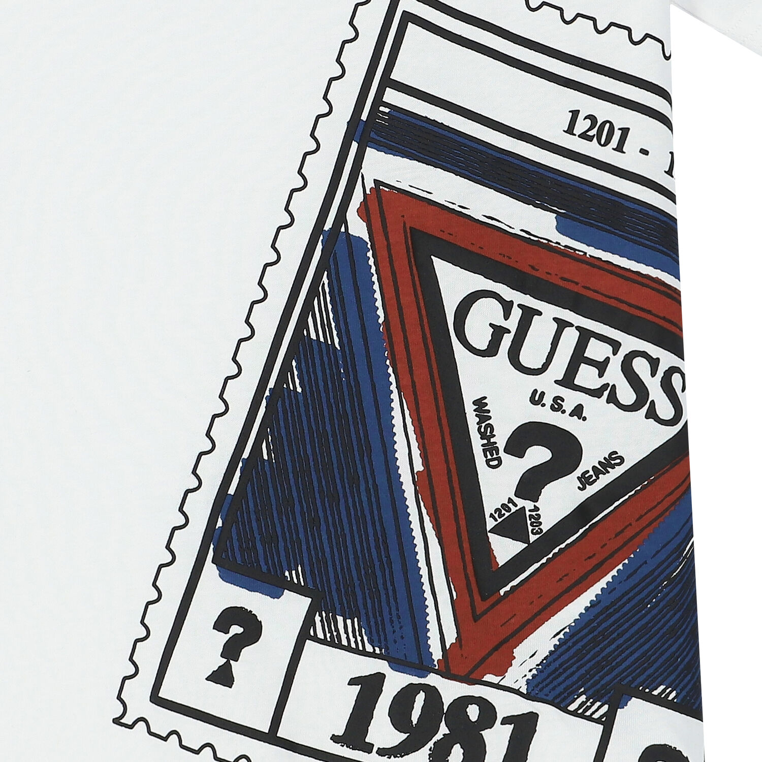 Boys White Logo T-Shirt, 3, hi-res