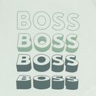 Younger Boys Green Logo T-Shirt, 4, hi-res