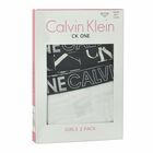 سراويل داخلية باللون الابيض والاسود للبنات (قطعتين), 1, hi-res