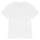 Boys White Jordan Logo T-Shirt, 1, hi-res