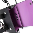 Girls Black Heart Logo Handbag ( 17CM ), 1, hi-res