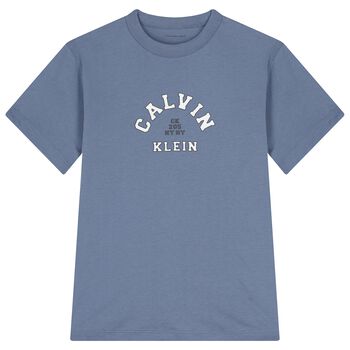 Boys Blue Logo T-Shirt