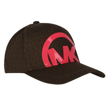 Girls Brown Logo Cap