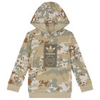 Beige & Green Trefoil Logo Camouflage Tracksuit, 1, hi-res