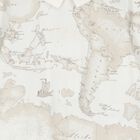 طقم هدايا لملابس الأطفال بتصميم خريطة جغرافية باللونين العاجي والبيج, 3, hi-res