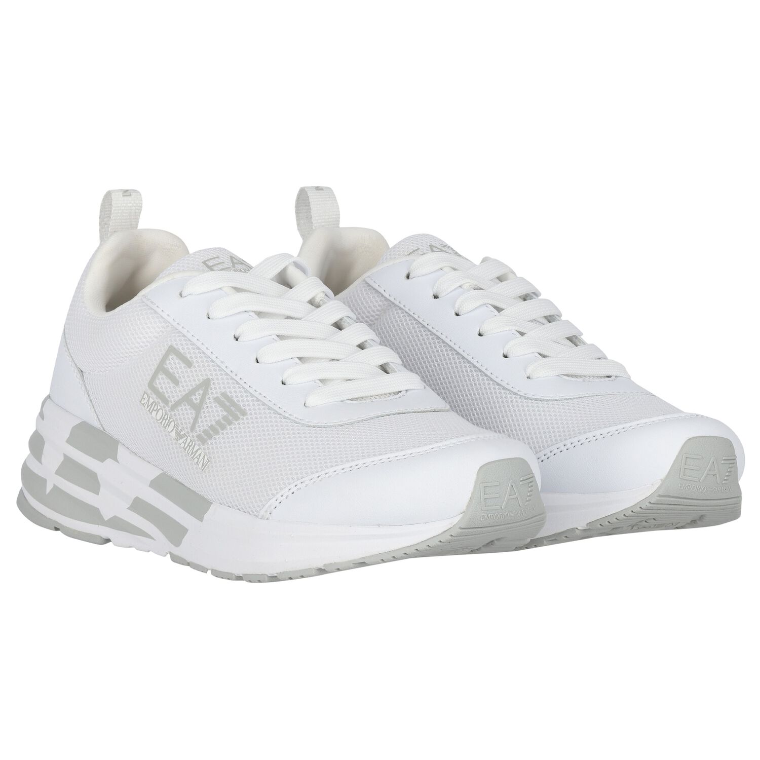 White Logo Trainers, 3, hi-res image number null
