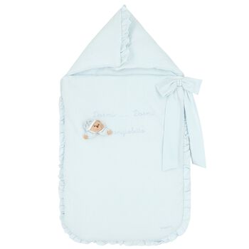 Baby Boys Blue Teddy Bear Nest