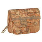 Girls Beige Geo Map Handbag, 1, hi-res