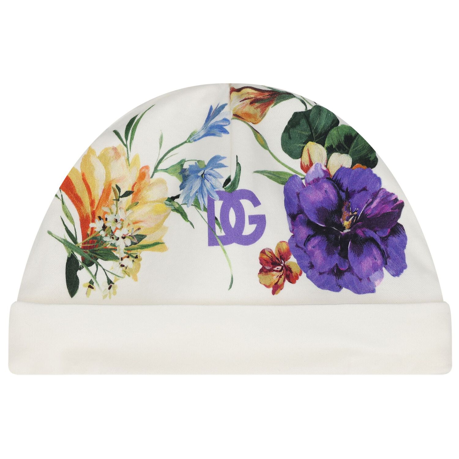 طقم هدايا ملابس أطفال بناتي متعدد الألوان بشعار مزهر, 1, hi-res