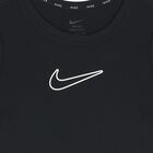 Girls Black Logo T-Shirt, 1, hi-res