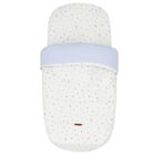 Ivory & Blue Floral Baby Nest, 2, hi-res