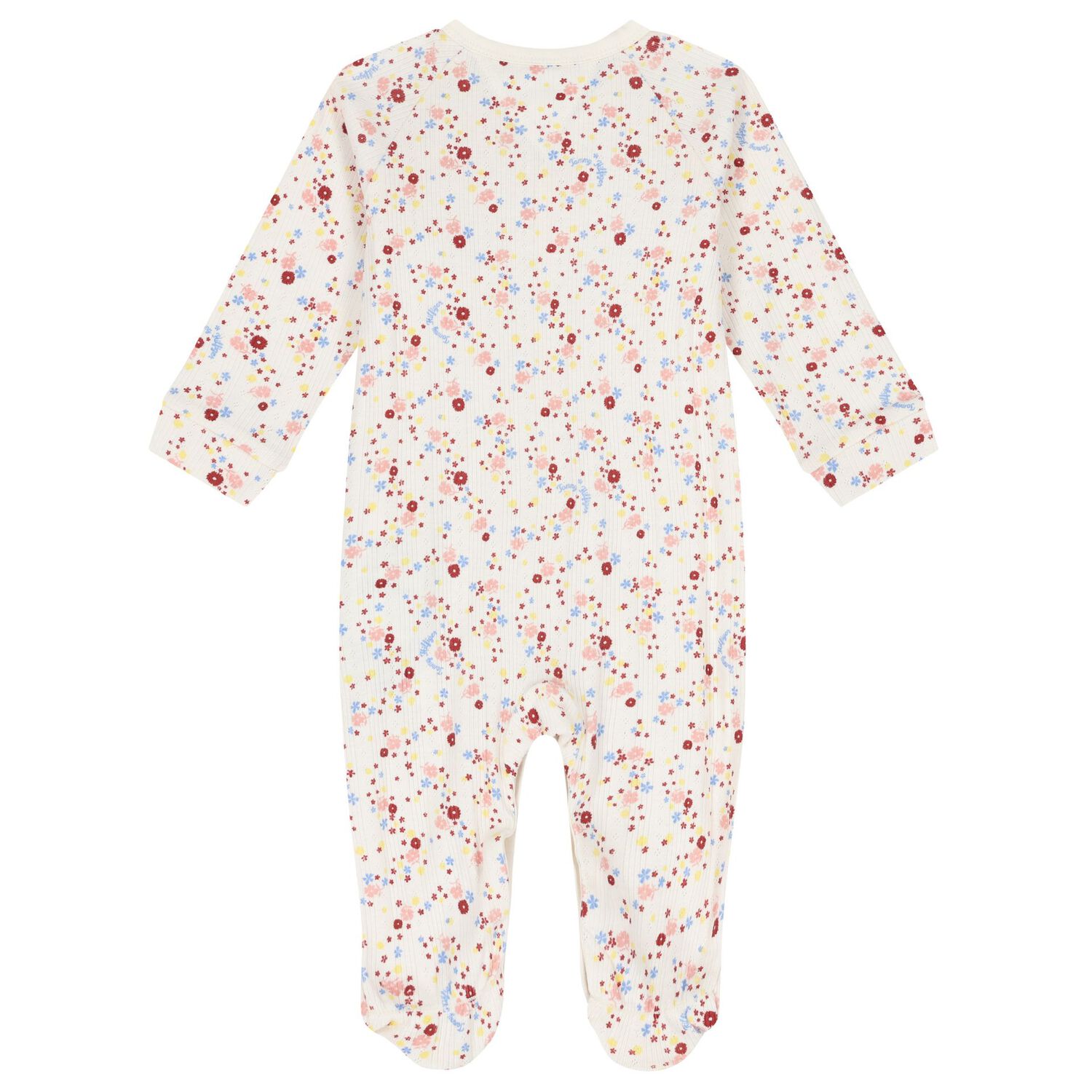 Baby Girls Ivory Logo Floral Babygrow Gift Set, 1, hi-res