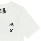 Boys White Logo T-Shirt, 1, hi-res