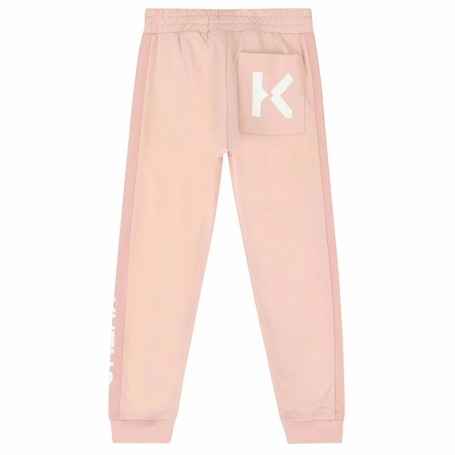 Girls Pink Logo Joggers, 1, hi-res
