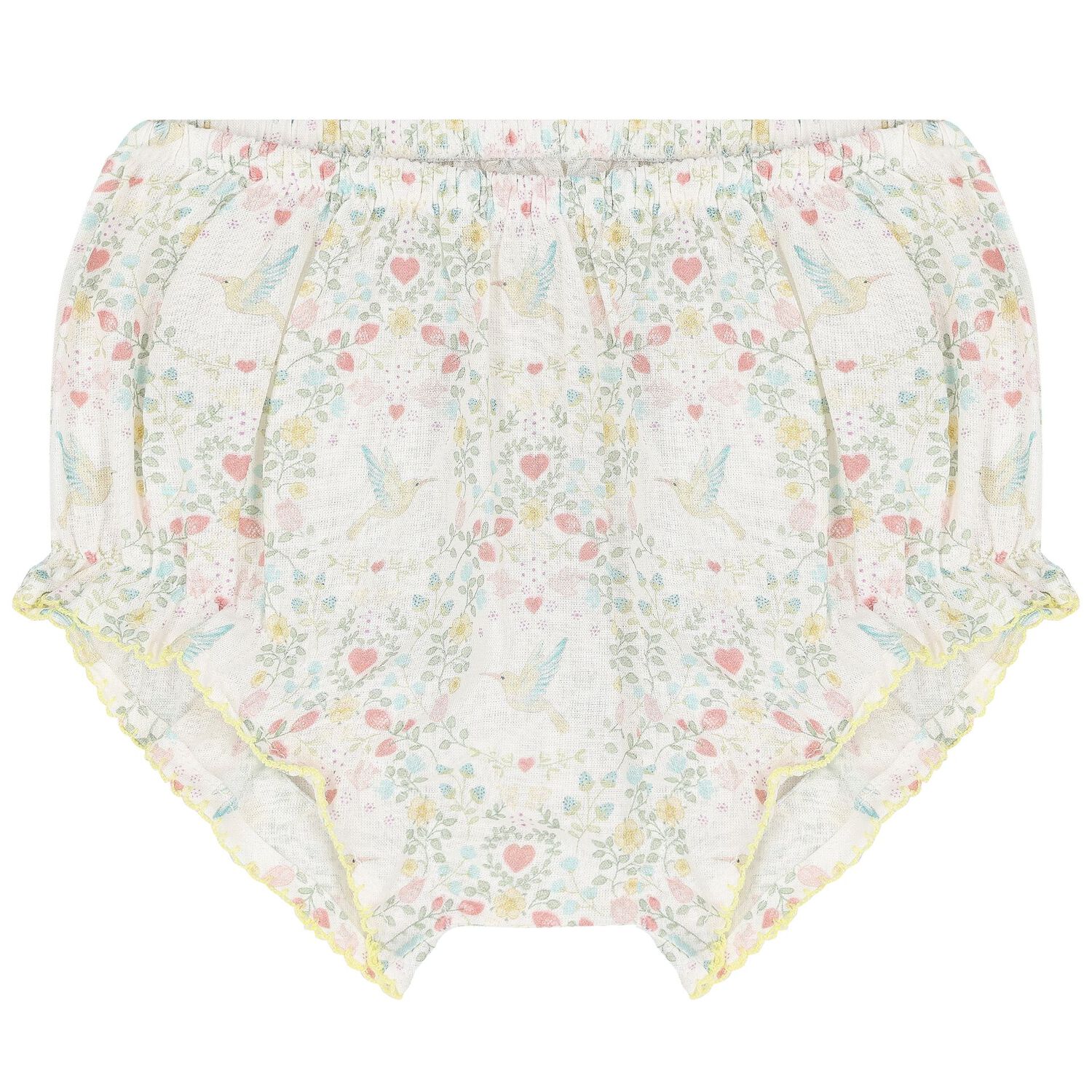 طقم فستان زهري عاجي للبنات الصغار, 1, hi-res