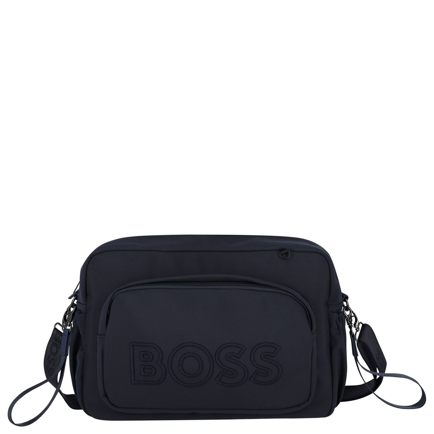Navy Blue Logo Red Panda  Baby Changing Bag, 2, hi-res