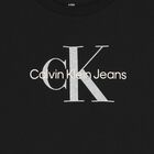 Girls Black Logo T-Shirt, 1, hi-res