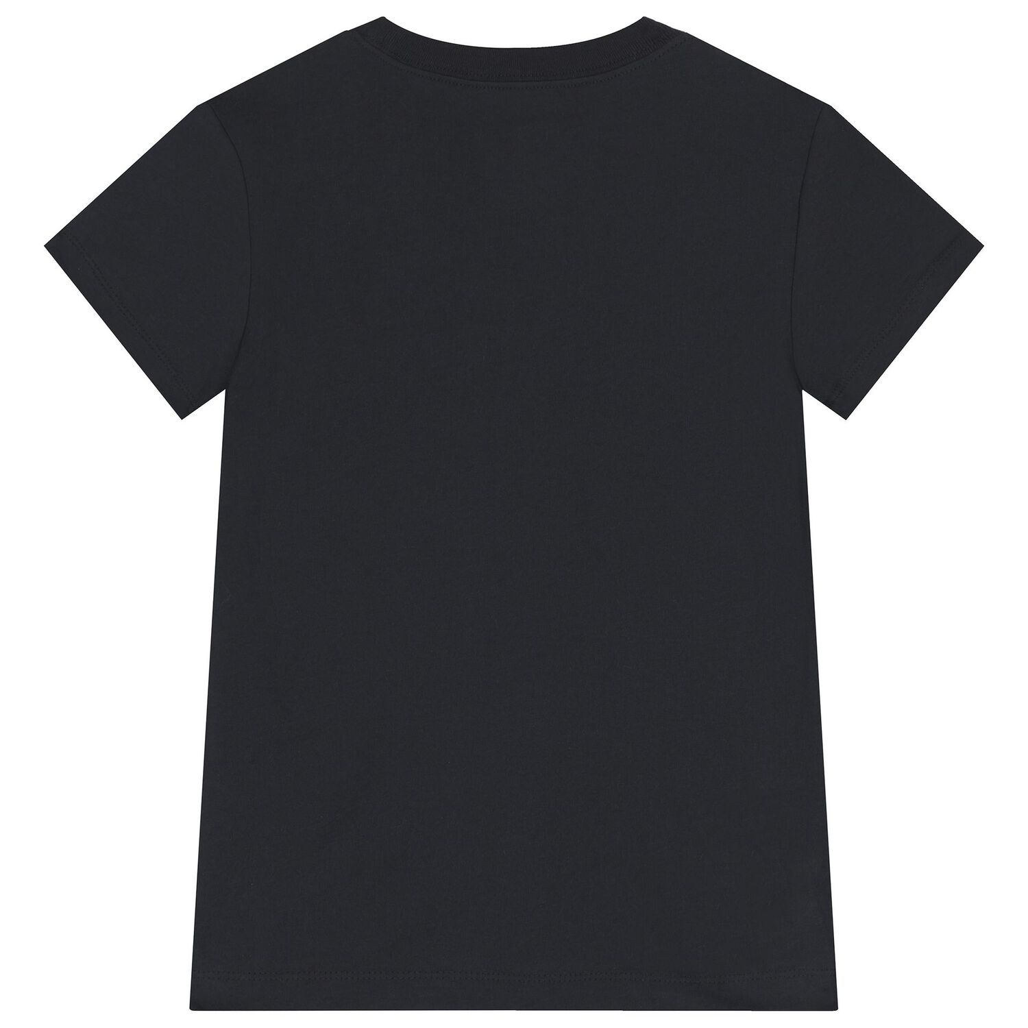 Boys Black Logo T-Shirt, 1, hi-res