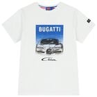 Boys White Logo T-Shirt, 1, hi-res