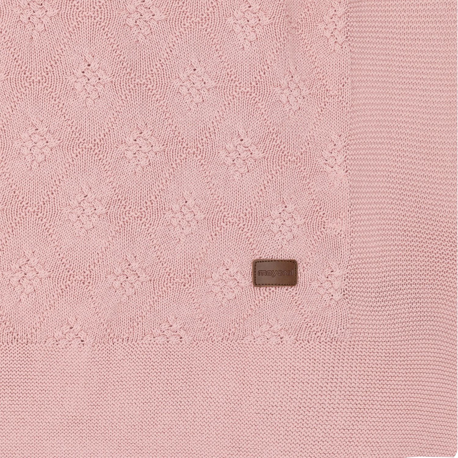 Baby Girls Pink Knitted Blanket, 2, hi-res image number null