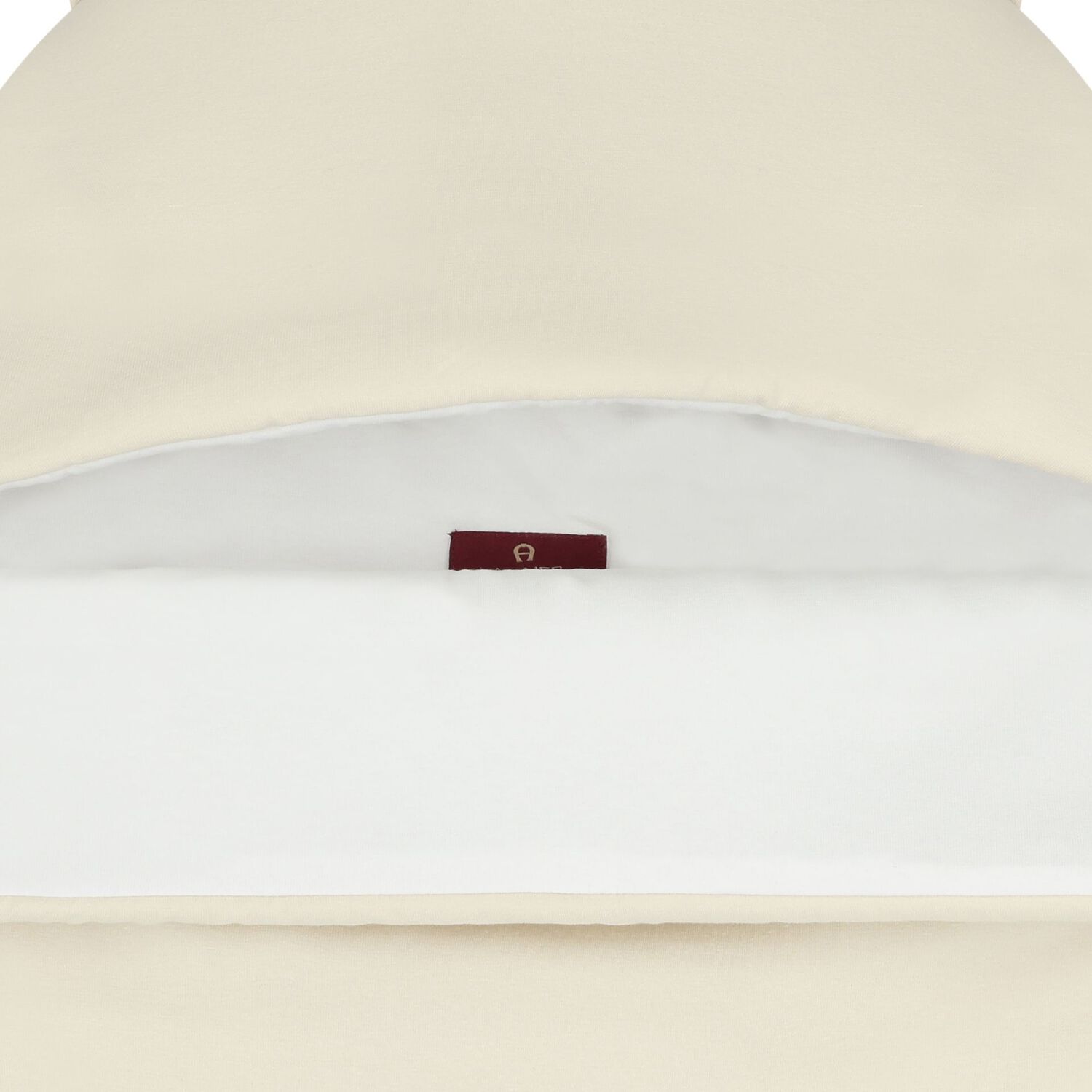 Beige & White Teddy Bear Baby Nest, 1, hi-res