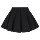 Girls Black Teddy Bear Skirt, 2, hi-res