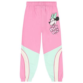 Girls Pink Disney Joggers