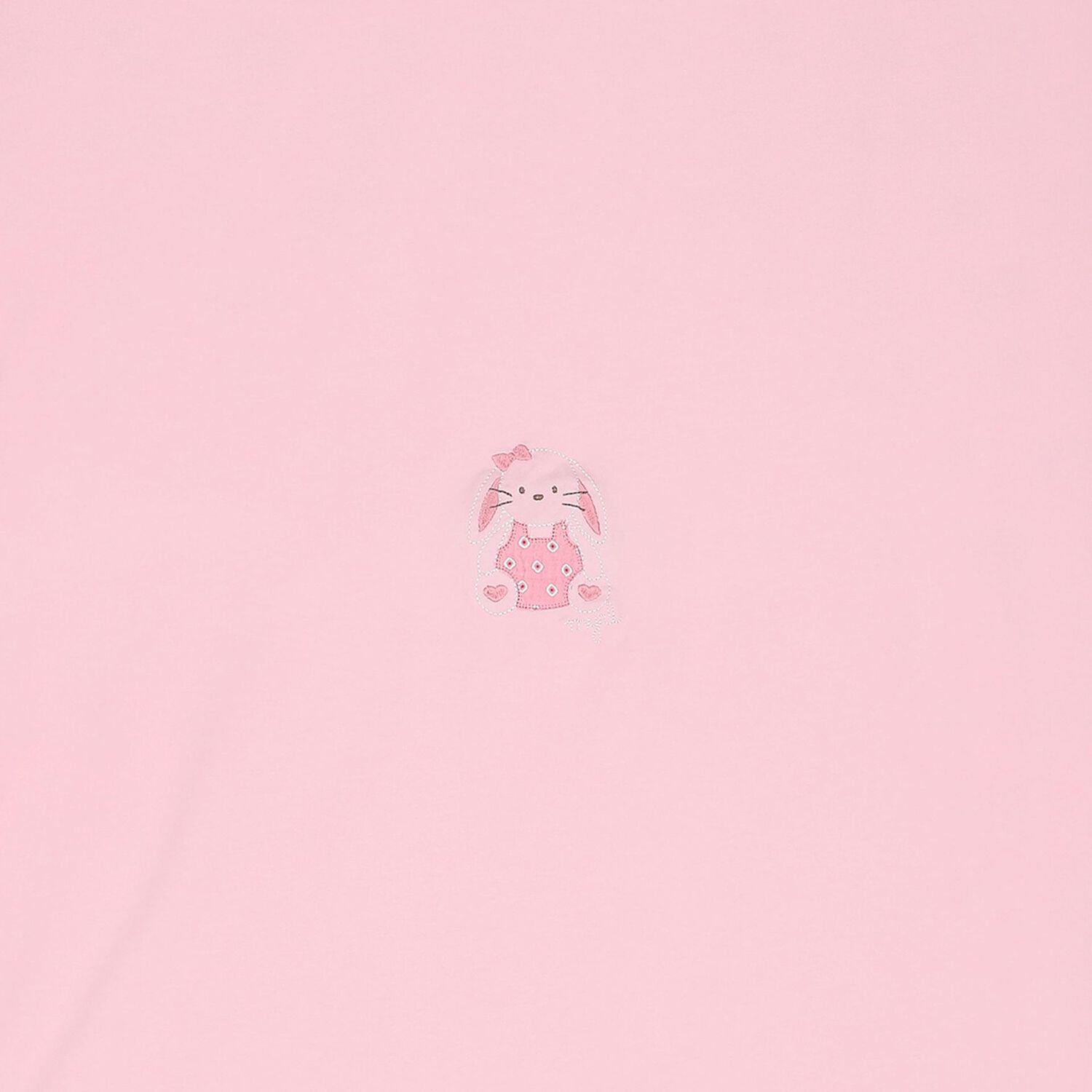 Baby Girls Pink & White Blanket, 2, hi-res