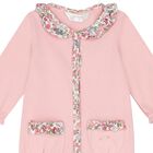 طقم بنات باللون الأبيض و الوردي ( قطعتين), 1, hi-res