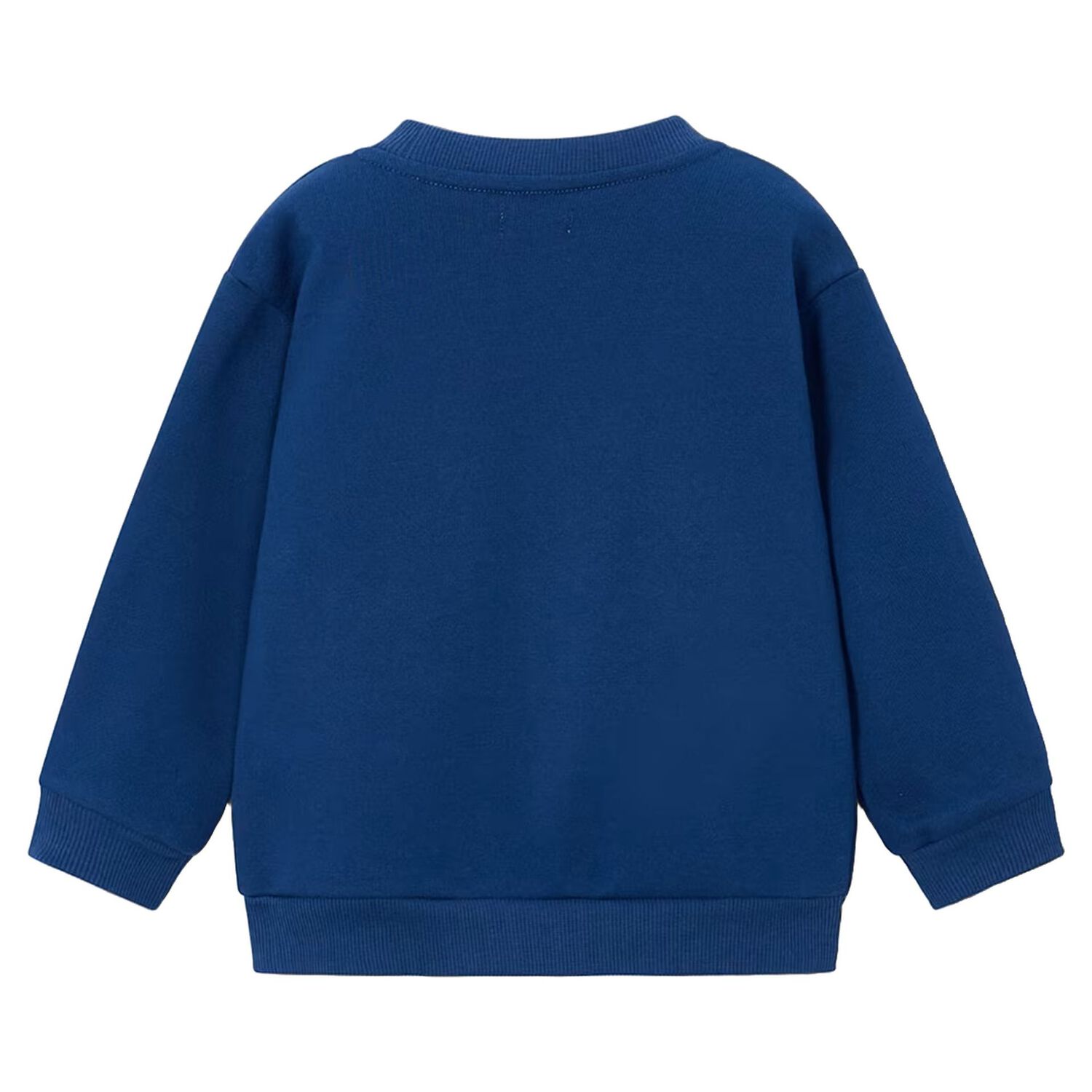 Boys Blue Robot Sweatshirt, 1, hi-res