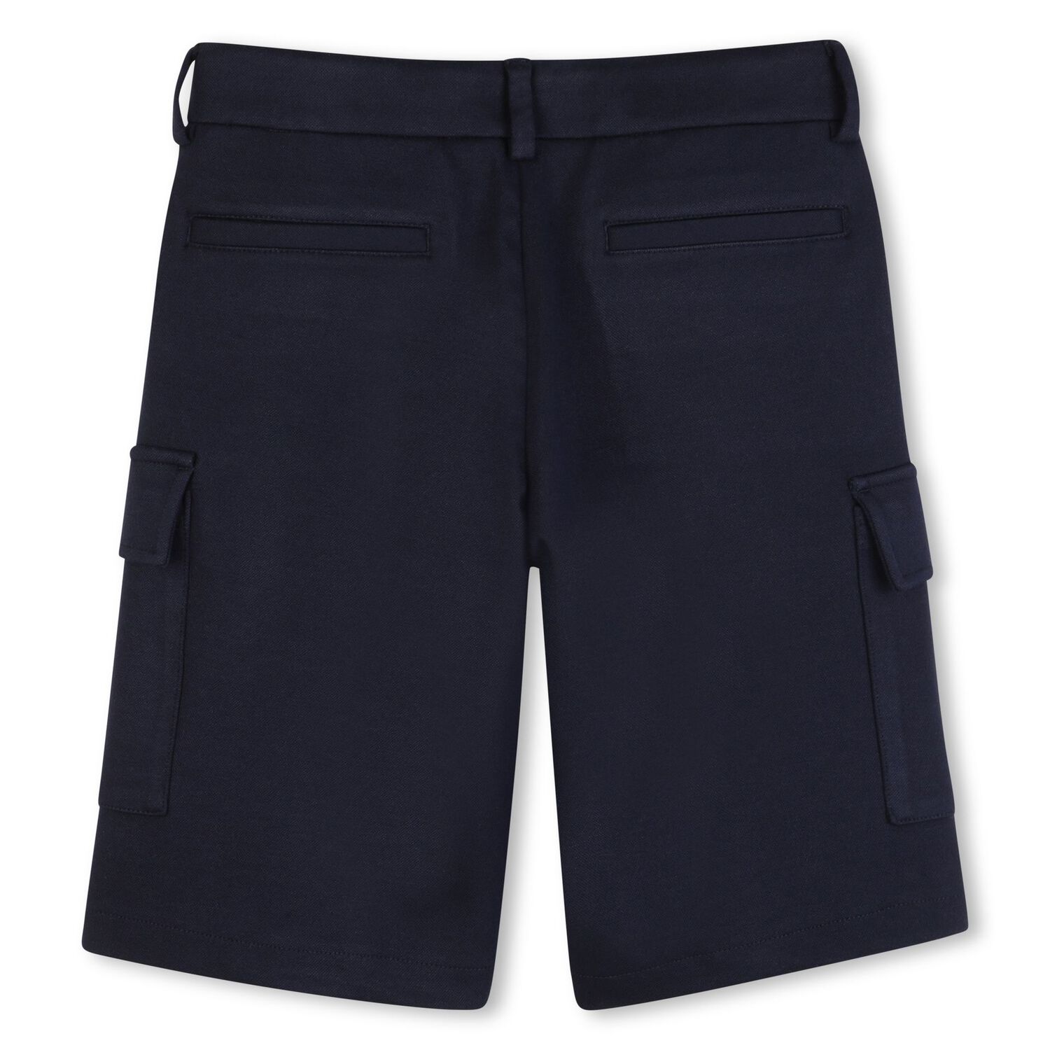 Boys Navy Blue Cargo Shorts, 1, hi-res