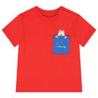 طقم أولاد شورت سباحة باللون الأحمر والأزرق, 1, hi-res