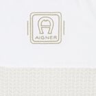 Ivory & Gold Logo Baby Blanket, 1, hi-res