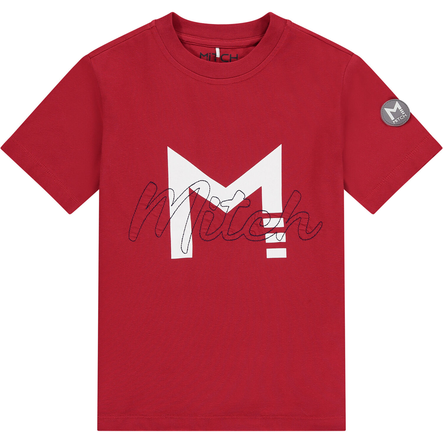 Boys Red Logo T-Shirt, 1, hi-res image number null